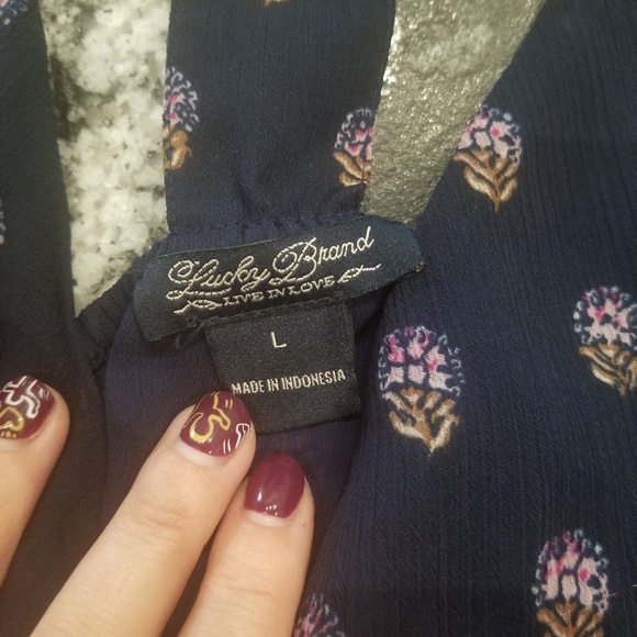 Blue Halter top - Picture 4 of 4